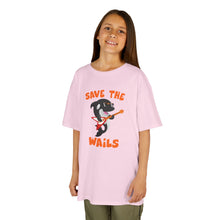 Load image into Gallery viewer, Save the Wails - Kids Heavy Cotton Tee
