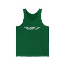 Load image into Gallery viewer, Lifting Flirt - Unisex Jersey Tank
