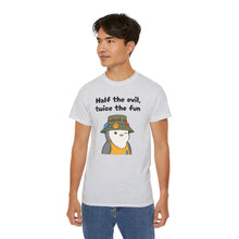 Load image into Gallery viewer, Half the Evil - Pudgy Penguins - Unisex Ultra Cotton Tee
