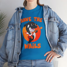 Load image into Gallery viewer, Save the Wails - Unisex Heavy Cotton Tee
