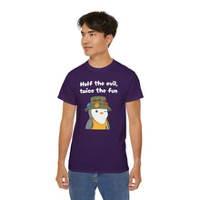Load image into Gallery viewer, Half the Evil - Pudgy Penguins - Unisex Ultra Cotton Tee

