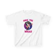 Load image into Gallery viewer, Save the Wails - Kids Heavy Cotton Tee
