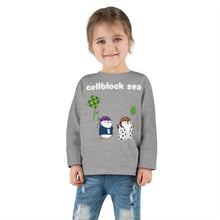Load image into Gallery viewer, Cellblock Sea - Lil Pudgys - Toddler Long Sleeve Tee
