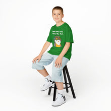 Load image into Gallery viewer, Half the Evil - Pudgy Penguins - Kids Heavy Cotton Tee
