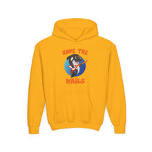 Load image into Gallery viewer, Save the Wails - Youth Heavy Blend Hooded Sweatshirt
