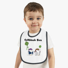 Load image into Gallery viewer, Cellblock Sea - Lil Pudgys - Baby Jersey Bib
