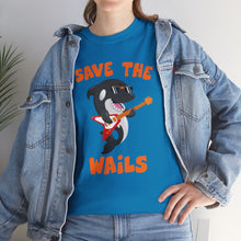 Load image into Gallery viewer, Save the Wails - Unisex Heavy Cotton Tee
