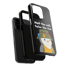 Load image into Gallery viewer, Half the Evil - Pudgy Penguins - Tough Phone Cases
