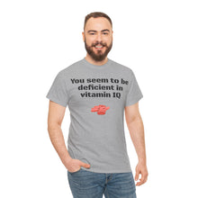 Load image into Gallery viewer, Vitamin IQ - Unisex Heavy Cotton Tee
