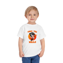 Load image into Gallery viewer, Save the Wails - Toddler Short Sleeve Tee
