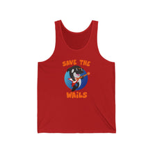Load image into Gallery viewer, Save the Wails - Unisex Jersey Tank
