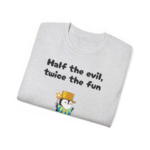 Load image into Gallery viewer, Half the Evil - Lil Pudgys - Unisex Ultra Cotton Tee
