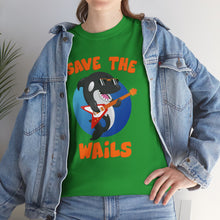 Load image into Gallery viewer, Save the Wails - Unisex Heavy Cotton Tee
