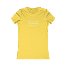 Load image into Gallery viewer, No Shot Long Shot - Women's Favorite Tee
