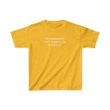 Load image into Gallery viewer, No Shot Long Shot - Kids Heavy Cotton™ Tee
