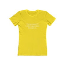 Load image into Gallery viewer, No Shot Long Shot - Women's The Boyfriend Tee
