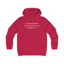 Load image into Gallery viewer, No Shot Long Shot - Girlie College Hoodie
